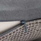 Наволочка декоративная «Этель. Сканди», 45×45, серая - Фото 5