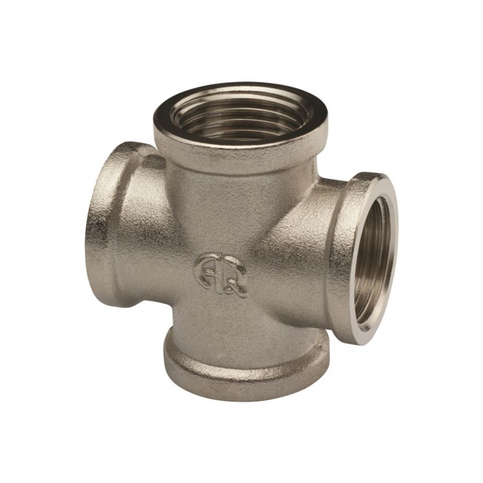 

Крестовина AQUALINK, 3/4", внутренняя резьба, никелированная латунь