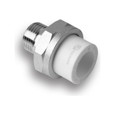 Американка AQUALINK, полипропиленовая, d=25 мм х 3/4", наружная резьба