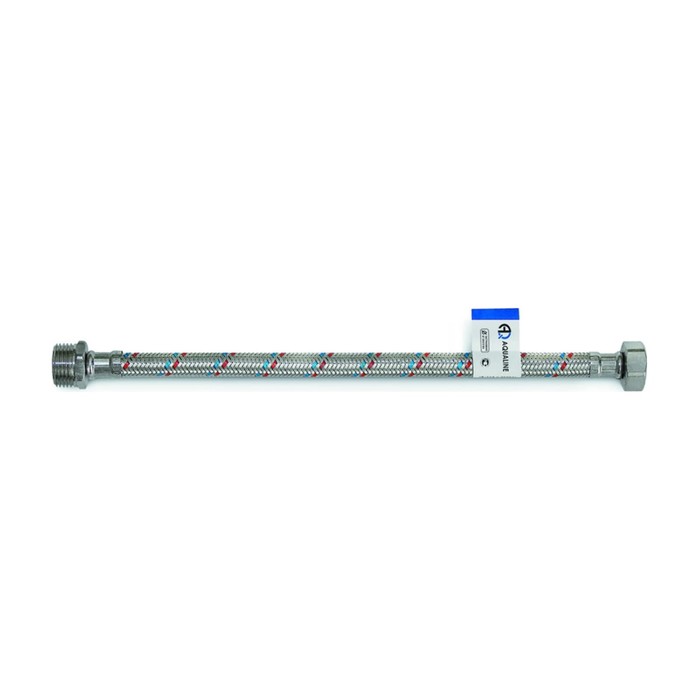 

Подводка гибкая для воды AQUALINK, 1/2", внутренняя/наружная резьба, 300 cм, гайка сталь