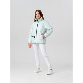 Куртка весенняя для девочки «Лия», рост 164 см, цвет голубой