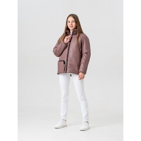 Куртка весенняя для девочки «Лия», рост 170 см, цвет кофе