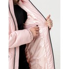 Пальто зимнее для девочки «Инга», рост 170 см, цвет розовый - Фото 6