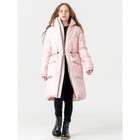 Пальто зимнее для девочки «Инга», рост 170 см, цвет розовый - Фото 8