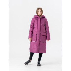 Пальто зимнее для девочки «Калиста», рост 134 см, цвет фуксия