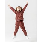 Комплект детский Emson Kids «Арни»: худи и брюки, рост 122 см, цвет коричневый - Фото 5