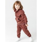 Комплект детский Emson Kids «Арни»: худи и брюки, рост 122 см, цвет коричневый - Фото 6
