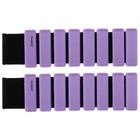 Утяжелители ONLYTOP, 2 шт. х 0,5 кг, цвет фиолетовый - Фото 9