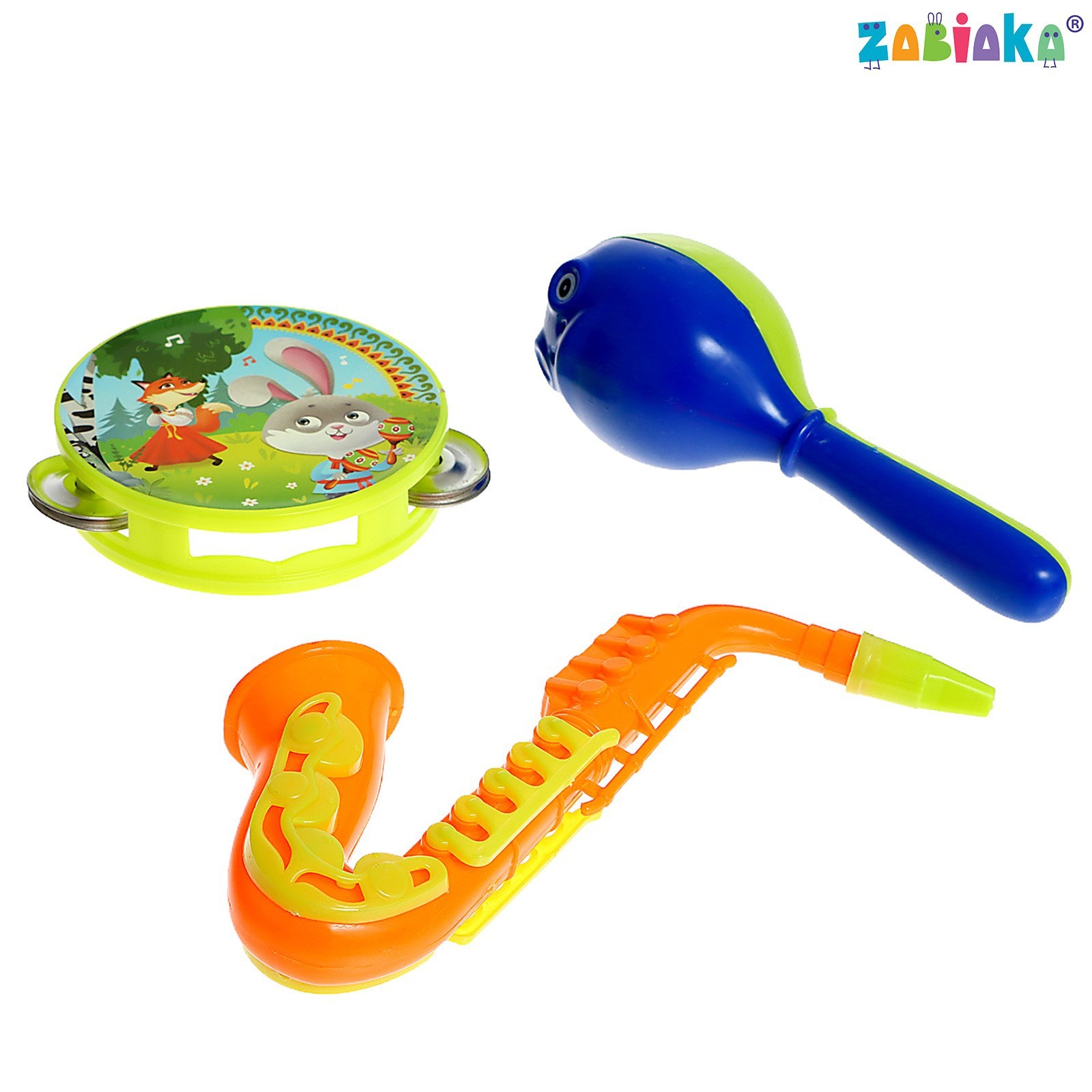 Набор музыкальных инструментов, цвета МИКС (9494188) - Купить по цене ...