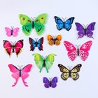 Набор для украшения «Бабочки», 12 шт, цвета МИКС - Фото 2