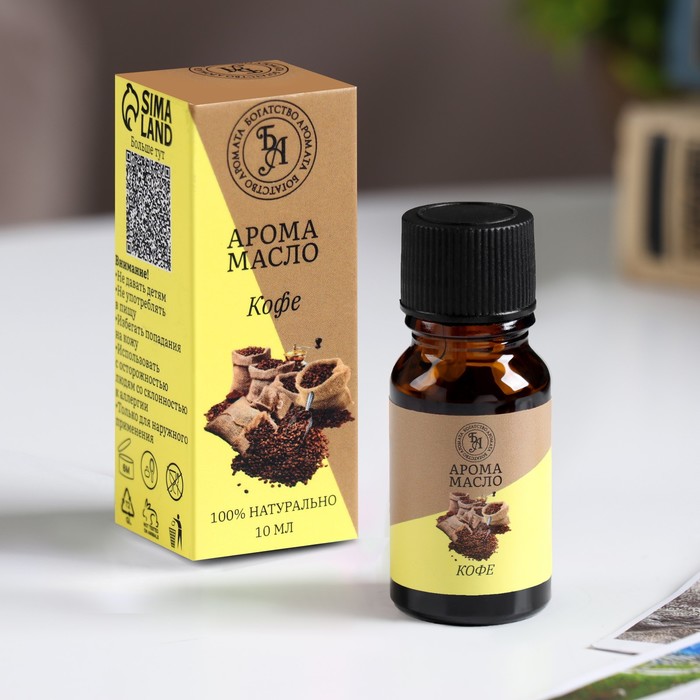 Эфирное масло «Кофе», 10 мл, «Богатство Аромата» - Фото 1