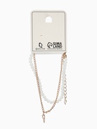 Браслет на ногу «QF. Хвост русалки», два ряда, L= 28.5 см, белый в золоте - Фото 5