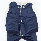 Комбинезон «Спорт» со светоотражающими полосами, размер S (ДС 25, ОГ 35, ОШ 25 см), тёмно-сини - Фото 8