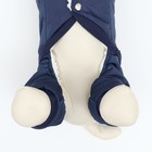 Комбинезон «Спорт» со светоотражающими полосами, размер 2XL (ДС 45, ОГ 55, ОШ 45 см), т.синий - Фото 4