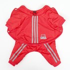 Комбинезон «Спорт», размер 2XL, ДС 45, ОГ 55, ОШ 45 см, со светоотражающими полосами, красный - Фото 8