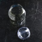 Банка для сыпучих продуктов «Универсальная», стеклянная, прозрачная крышка, 4.5 л, Иран - фото 7089075