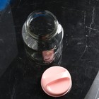 Банка для сыпучих продуктов «Универсальная», стеклянная, розовая крышка, 3.3 л, Иран - Фото 2