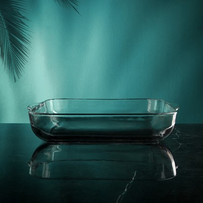 Форма для запекания и выпечки «Торонто», 3 л, стекло, прозрачная