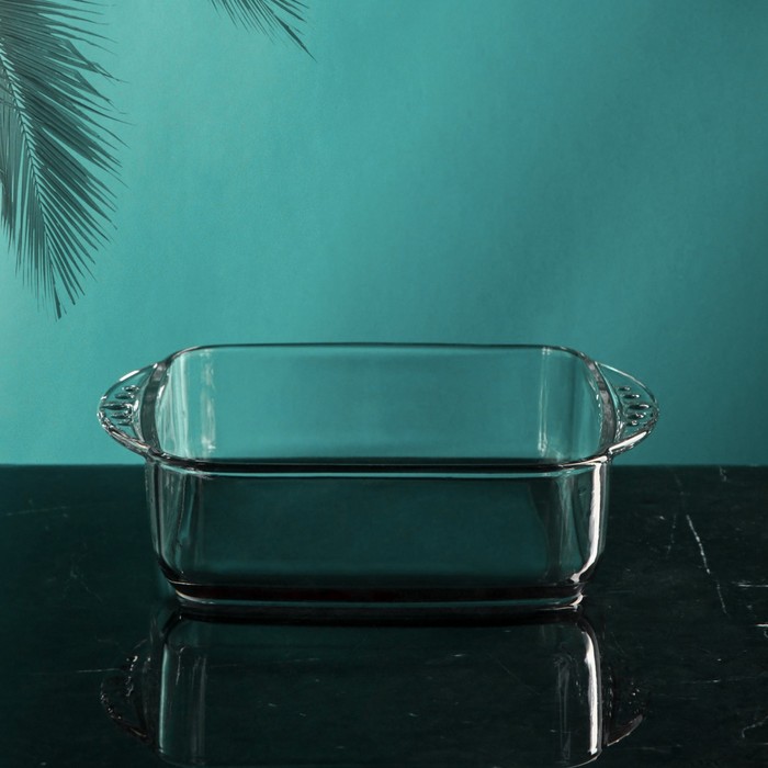 Форма для выпечки стеклянная «Сенобар», 1 л, Иран - Фото 1