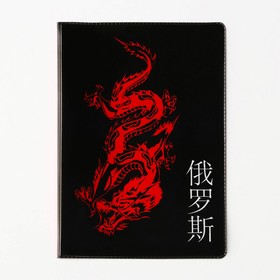 Обложка на паспорт «Дракон», ПВХ