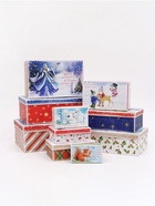 Набор подарочных коробок 10 в 1 «Сказочного Нового года», 30×19×11.5 - 12×6.5×4 см - Фото 1