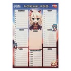 Школьное расписание «Для самых умных»? бумажное, А4, цвет МИКС (комплект 20 шт) - фото 24363623