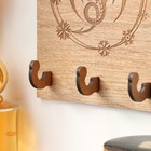 Ключница "Дракон в круге" 10,3х15 см - фото 28487707