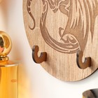 Крючки декоративные «Дракон», ключница настенная, 12×15 см - фото 28487718