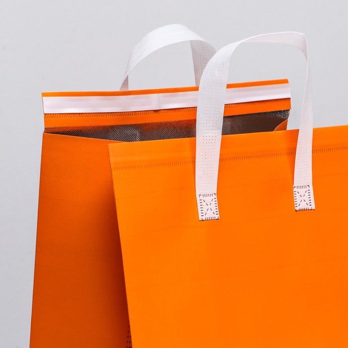 Термосумка для доставки "Оранжевый"  30 Х 32 Х 20 см 9656631