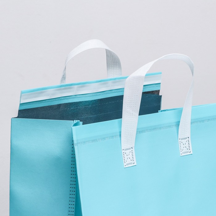 Термосумка для доставки "Голубой"  30 Х 32 Х 20 см 9656632