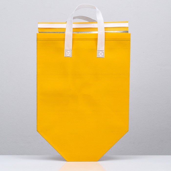 Термосумка для доставки "Желтый"  30 Х 32 Х 20 см 9656633