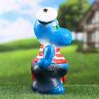 Садовая фигура "Бегемот - моряк" 17х17х29см - фото 24059570