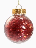 Ёлочные игрушки «Мелодия» ассорти люкс, шары новогодние, d=6 см, набор 24 шт., бело-красный 9510751