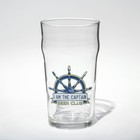 Стакан стеклянный для пива «Пейл-эль. Капитан», 570 мл - фото 319757712