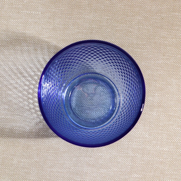 Стакан низкий стеклянный «Концепто Идиль», 250 мл, цвет синий - фото 1885719794