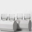 Набор низких стеклянных стаканов «Французский ресторанчик», 310 мл, 4 шт - фото 319757721