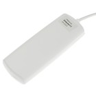 Удлинитель Luazon Lighting ECO, 3 розетки, 1.5 м, 6 А, 1300 Вт, ШВВП 2×0.75 мм2, без заземления, белый - Фото 4