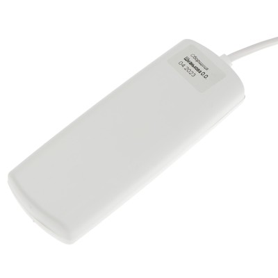 Удлинитель Luazon Lighting ECO, 3 розетки, 1.5 м, 6 А, 1300 Вт, ШВВП 2×0.75 мм2, без заземления, белый