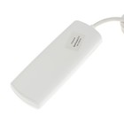 Удлинитель Luazon Lighting ECO, 3 розетки, 1.5 м, 10 А, 2200 Вт, ПВС 2×0.75 мм2, без заземления, белый - Фото 4