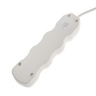 Удлинитель Luazon Lighting ECO, 3 розетки, 2.7 м, 16 А, 3500 Вт, ПВС 3×1 мм2, с заземлением, с выключателем, белый - Фото 4