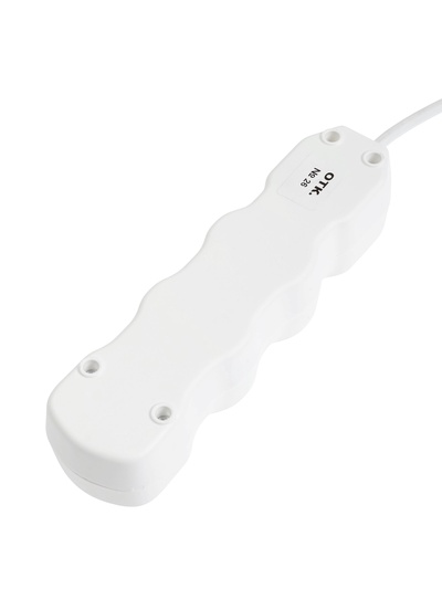 Удлинитель Luazon Lighting ECO, 3 розетки, 4.5 м, 16 А, 3500 Вт, ПВС 3×1 мм2, с заземлением, с выключателем