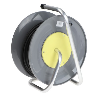 Удлинитель морозостойкий на катушке Luazon Lighting ECO, 4 розетки, 25 м, 16 А, КГ 3×1.5 мм2, с выключателем