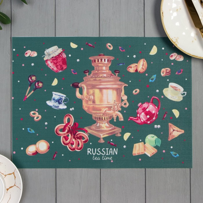 Салфетка на стол «Доляна» Russian tea, 40×29 см