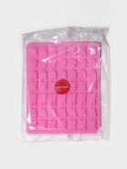 Форма для мармелада Доляна «Зоопарк», силикон, 18.5×15×0.5 см, 49 ячеек (2×1.5 см), розовая 9622853