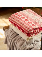 Плед «Этель. Новогодний узор», 150×200 см, корал-флис - Фото 4