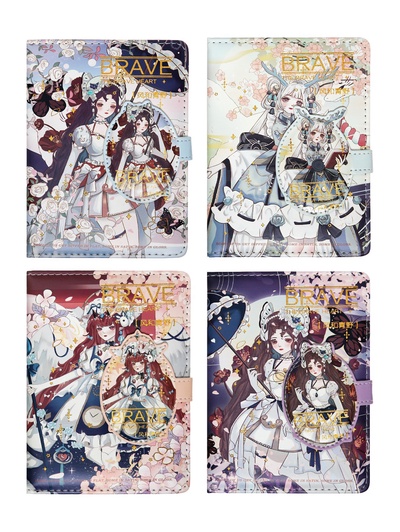 Записная книжка подарочная, А6, 100 листов, цветной блок, с фигурным хлястиком на магните, «Аниме», МИКС