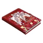 Записная книжка подарочная, А6, 100 листов, цветной блок, с фигурным хлястиком на магните, "Аниме", МИКС - фото 7048479