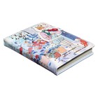Записная книжка подарочная, А6, 100 листов, цветной блок, с фигурным хлястиком на магните, "Аниме", МИКС - фото 7048500