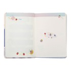 Записная книжка подарочная, А6, 100 листов, цветной блок, с фигурным хлястиком на магните, "Аниме", МИКС - фото 7048502