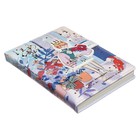 Записная книжка подарочная, А6+, 132 листа, цветной блок, с фигурным хлястиком на магните,обложка пвх, "Аниме", МИКС - фото 7048529